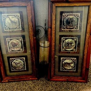 Africa Art with Lantern, Sold as a group!